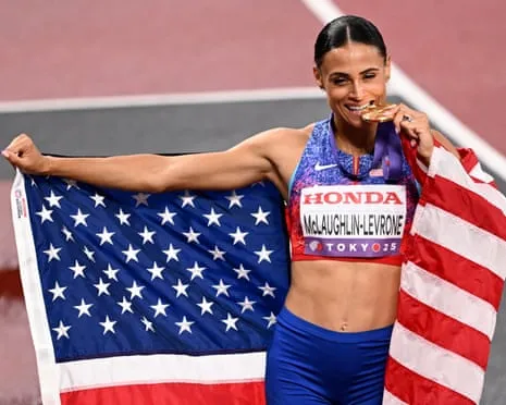 Sydney McLaughlin-Levrone posts speediest female 400m in 40 years to secure gold medal