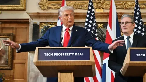 Donald Trump Indicates Keir Starmer Might Employ Military to Control UK Borders