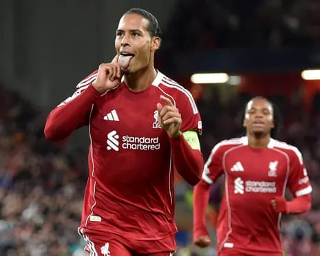 Van Dijk heads dramatic victory against Atlético Madrid